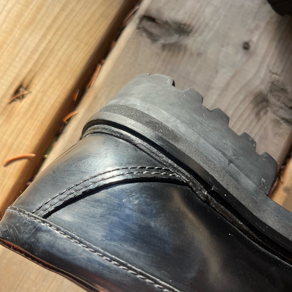 Reformation Agathea Chuncky Black Penny Loafers- women’s 9 - Picture 7 of 15